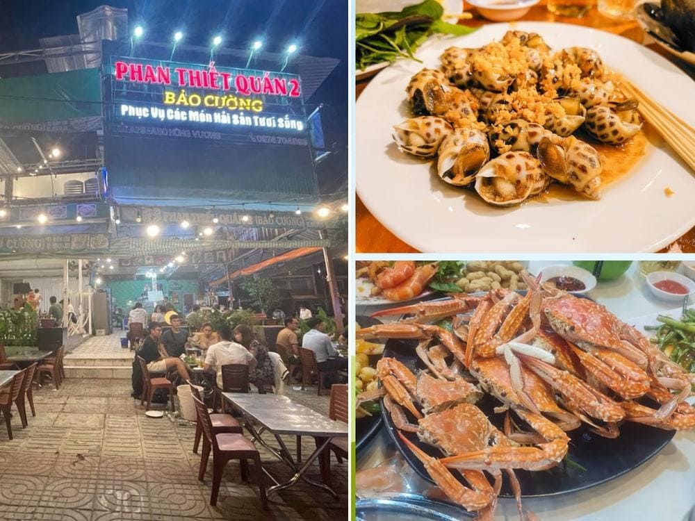 Quán ăn bình dân luôn đông đúc nhưng có phong cách phục vụ tốt (Nguồn: Phan Thiết Quán)